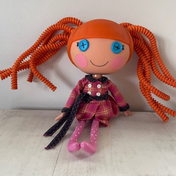 2 LALALOOPSY Bea Spells-A-Lot Orange Silly Hair Plaid Jacket Hi-Top PINK HAIR 12 - Picture 7 of 8